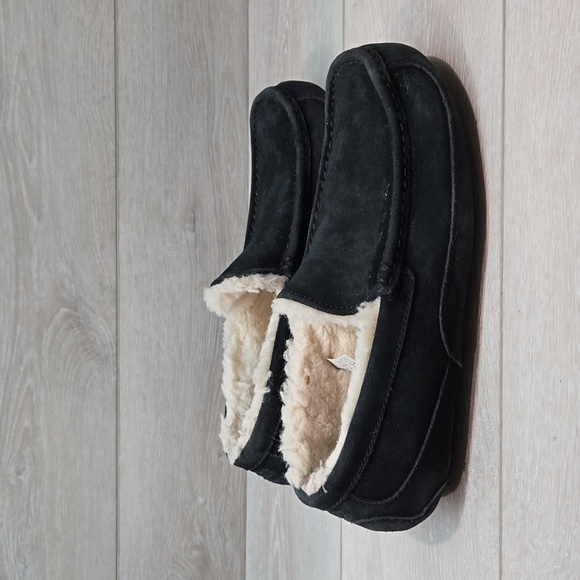 Ugg Australia Women Suede Sheepskin Loafer Slip on shoes sz 10 main image 12
